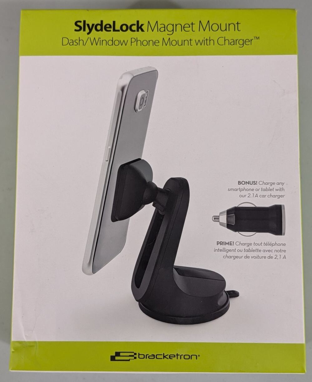 Bracketron SlydeLock Magnet Phone Mount Dash/Window BT1-977-2